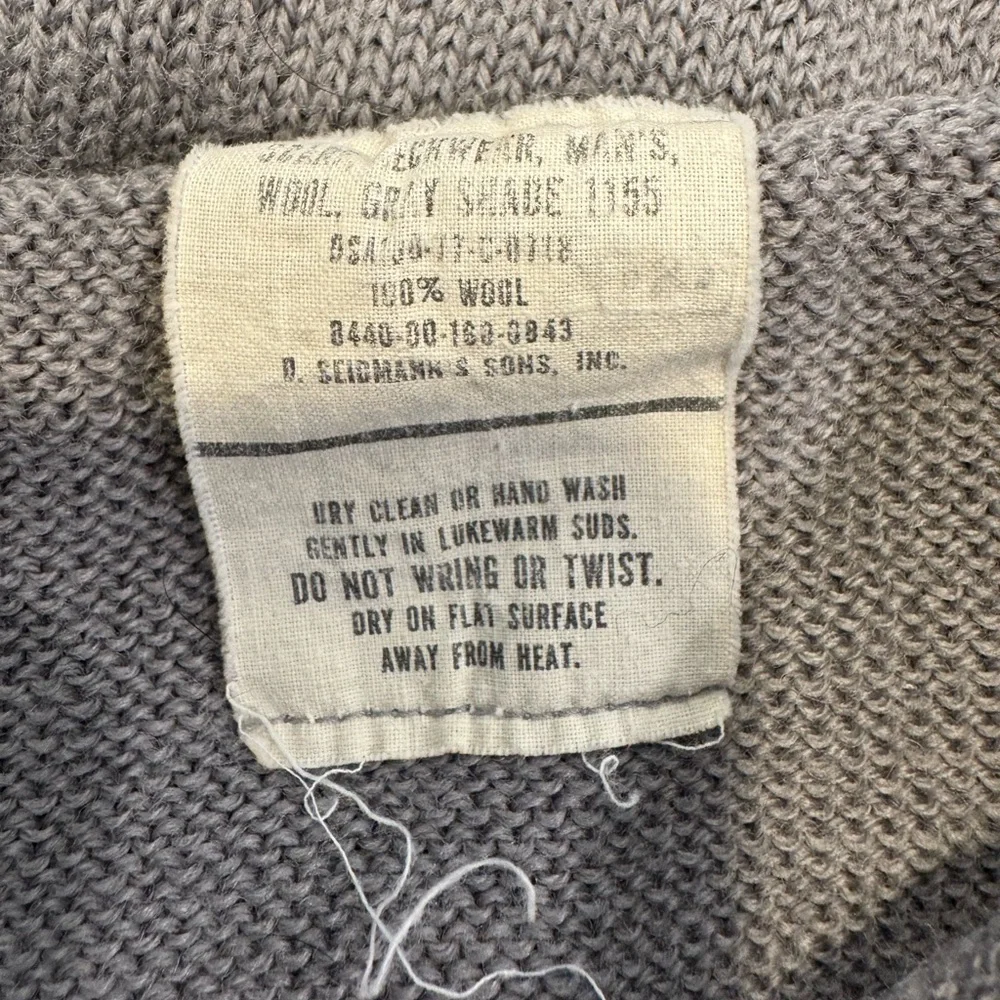 Vintage USGI 100% Wool Scarf - Military Issue